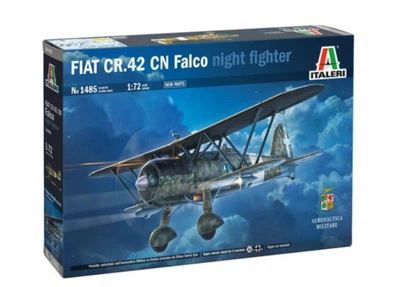 Збірна модель 1:72 літак FIAT CR.42 CN "Falco" Night Fighter Italeri 1485