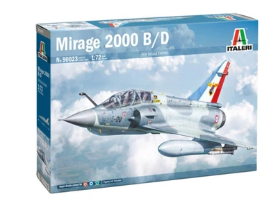 Збірна модель 1:72 літак Mirage 2000 B/D Italeri 90023