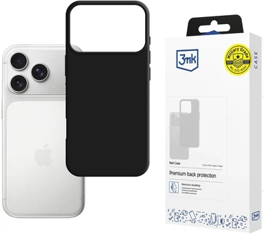 Панель 3MK Matt для Apple iPhone 17 Pro Max Black (5903108665162)
