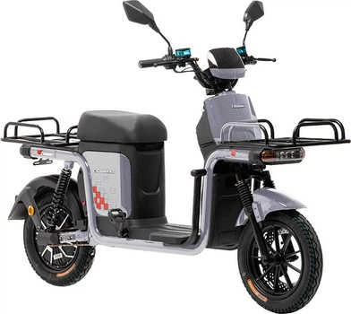 Електроскутер Crosser Super Max (1200W LifePO4 60V 30AH ) - Сірий