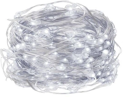 Новорічна гірлянда Springos на дротиках 300 LED 30 м Біла (5907719414591)