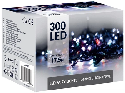 Новорічна гірлянда Springos 300 LED 15 м (5907719464473)