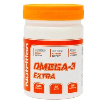 Омега-3 BioLine Nutrition полиненасыщенные жирные кислоты EPA и DHA 120 капсул