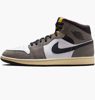 Кроссовки мужские Jordan 1 Mid Se Grey/Multi 42 HQ2011-100