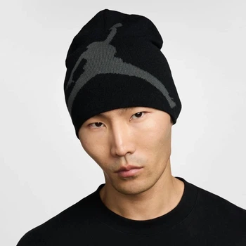 Шапка Jordan J Peak Beanie Brk Bl Gx ONE SIZE Чорний II2413-010