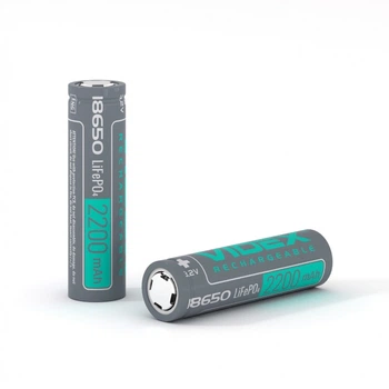 Акумулятор Videx LiFePO4 18650 (без захисту) 2200mAh bulk/1pc