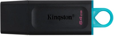 Flash Drives Kingston DataTraveler Exodia 64GB USB 3.2 (DTX/64GB) Black/Teal (6622892)