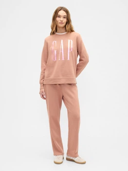 Спортивний костюм жіночий на флісі GAP 556999639 XL Коричневий (1159852497)