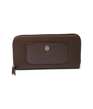 Кошелек Tommy Hilfiger бумажник из экокожи 1159851140 (Коричневый One size) - Уценка