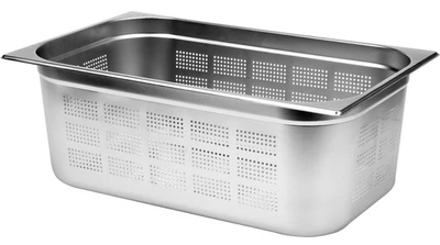 Гастроконтейнер Yato GN 1/1 перфорований 32.5 x 53 x 20 см (5906083861703)