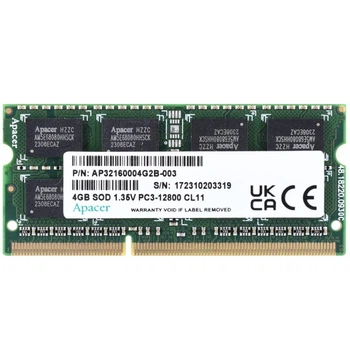 Оперативная память для ноутбука Apacer SO-DIMM DDR3 4GB 1600MHz PC3L-12800 Б/У
