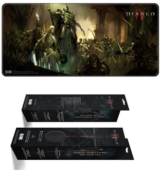 Коврик для миші ігрова поверхня Blizzard DIABLO IV 4 Skeleton King (Діабло) XL (90*42 cm)