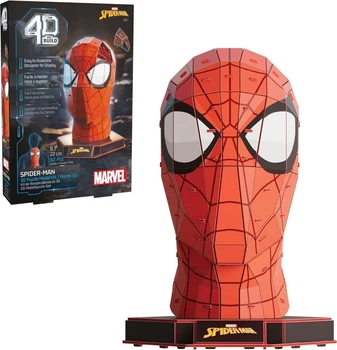 Пазл 4D Build Marvel Spider-Man 3D картонЛюдина павук 82 шт.