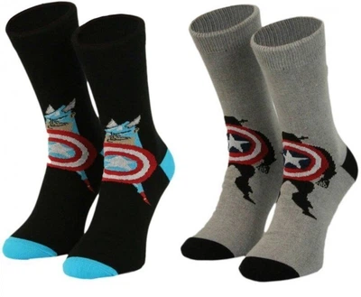 Набір шкарпеток Good Loot Marvel Avengers Captain America Месники Капітан Америка (39-46)