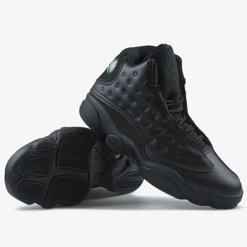 Чоловічі кросівки чорні Jordan 13 Retro Total Black Altitude 43