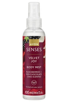 Лосьйон-спрей Avon Senses «Оксамитова насолода», 100 мл