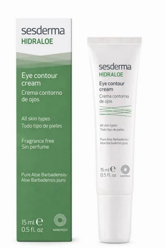Крем-контур вокруг глаз Sesderma Hidraloe Eye Contour Cream 15 мл (8429979426109)