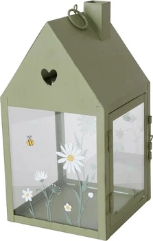 Ліхтар Boltze Honey металевий будиночок Зелений 27 см (5902973458336)