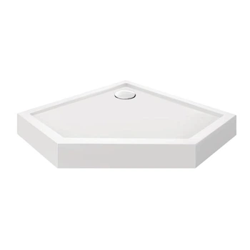 Поддон душевой Qtap Diamond 100x100 см акриловый для ванной комнаты поддон для душа с сифоном (599718)