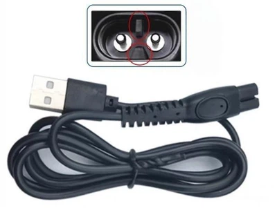 Блок питания кабель Universal для Philips Norelco USB - > 5 V адаптер машинки триммера 2 прорези Черный