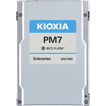SSD Kioxia (2.5" 15MM, 15.36TB, SAS 24Gbit/s, BiCS FLASH TLC, PM7-R SED*)