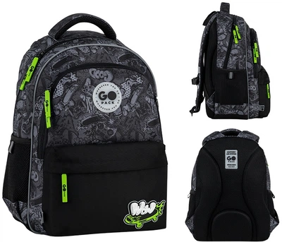 Рюкзак школьный GoPack Education Wow Skate 41x29x17 см 15 л (GO26-182M-7)