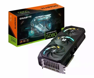 Видеокарта игровая (2026) Gigabyte GeForce RTX 5080 Gaming OC 16GB GDDR7 DLSS4