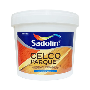 Лак для пола на водной основе матовый Sadolin Celco Parquet 5л