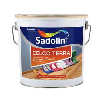 Лак для пола уретаново-алкидный глянцевый Sadolin Celco Terra 1л