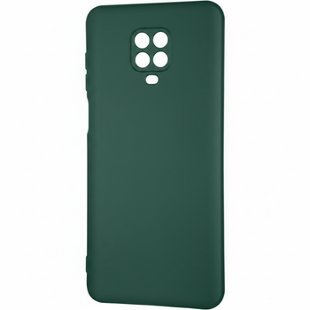 Чохол Fiji Full Soft Premium для Xiaomi Redmi Note 9 Pro силікон бампер Dark Green