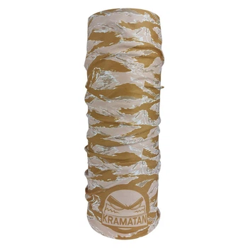Баф | Багатофункціональна шарф-труба | Баф Desert Tiger Stripe | KRAMATAN Tactical Design