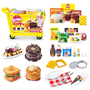 Игровой набор со слаймами Slime Mart серии Shopping Cart – Тележка вкусностей