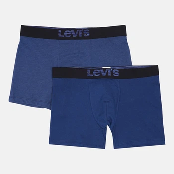 Набір трусів боксерів чоловічих бавовняних Levi's 701203921-002 L 2 шт Dark Blue Combo (8720245183444)