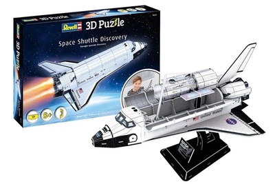 3D Puzzle Revell Space Shuttle Discovery 126 elementów (4009803002514)