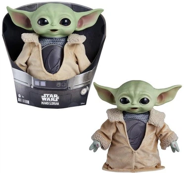 Малюк Йода Дін Грогу Мандалорець Зоряні Війни Mattel Star Wars Din Grogu Plush Mandalorian Yoda (HPG49)