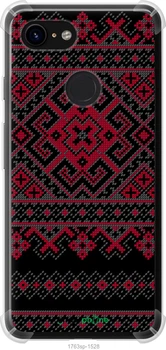 Чехол на Google Pixel 3 Вышиванка 52 "1763sp-1528-70447"