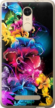 Чохол на Xiaomi Redmi Note 3 pro Абстрактні квіти "511t-335-70447"