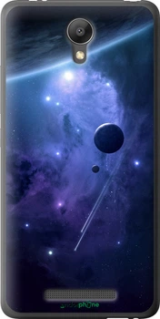Чехол на Xiaomi Redmi Note 2 Планеты в синем космосе "171t-96-70447"