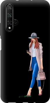 Чехол на Huawei Honor 20 Девушка 1 "4751b-1697-70447"