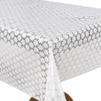 Клеенка для стола Lace MA-5720 1.37х20 м ПВХ Белый