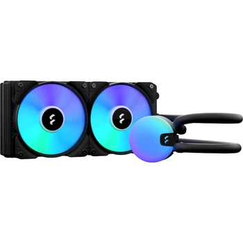 Система жидкостного охлаждения процессора Fractal Design Lumen S24 RGB V2 PWM 240 мм 2000 об/мин Black (FD-W-L1-S2412)
