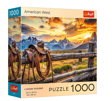 Пазл Американский Запад - 1000 элементов Trefl USA Collection 99285