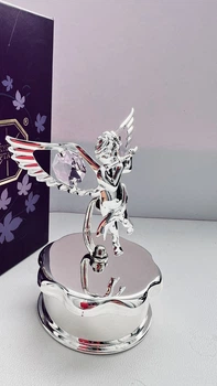 Шкатулка для украшений Swarovski Ангелочек 8,5 см 160889