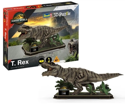 3D Puzzle Revell Jurassic World T-Rex 45 elementów (4009803002460)