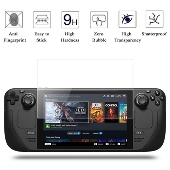 Защитное стекло с олеофобным покрытием для Steam Deck и Steam Deck OLED