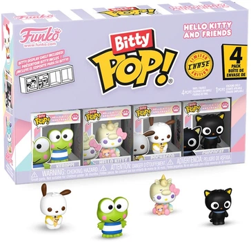 Фигурки Funko Bitty POP! Sanrio Кероппи Hello Kitty and Friends 4 шт 3 см FNK85714 (889698857147)