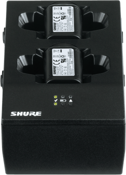 Ładowarka Shure SBC200 podwójna do nadajników lub akumulatorów SB900 (42406212717)