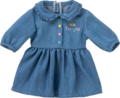 Sukienka dla lalki Corolle dżinsowa 36 cm 5610780 (4062013212869)