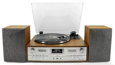 Вініловий програвач в ретро стилі Soundmaster Elite line PL895