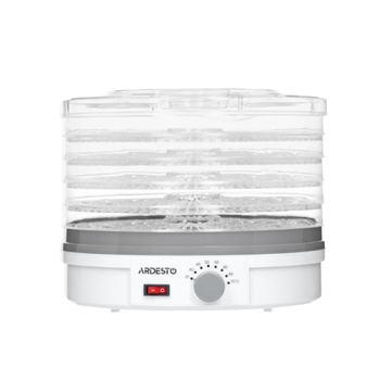 Сушарка для овочів і фруктів 245W (5 піддонів*h3см) d32см FDB-5320 Ardesto